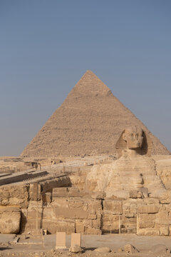  Great Pyramid and the Sphinx in Giza Egypt