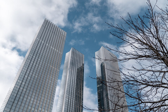 Skyscrapers in Moscow City Business District
