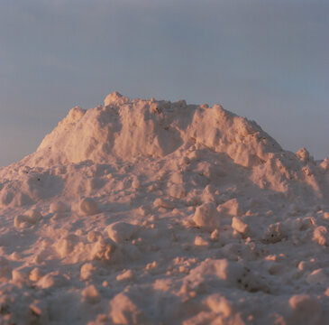 Pile of snow