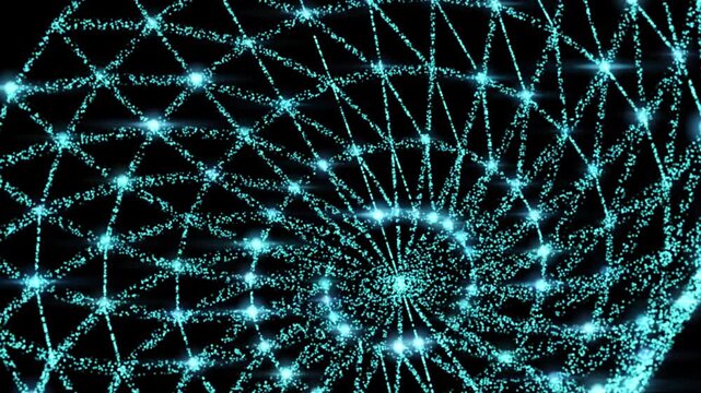 abstract fractal background move motion video. technology abstract background