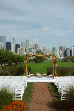 Indian Wedding Ceremony Setup