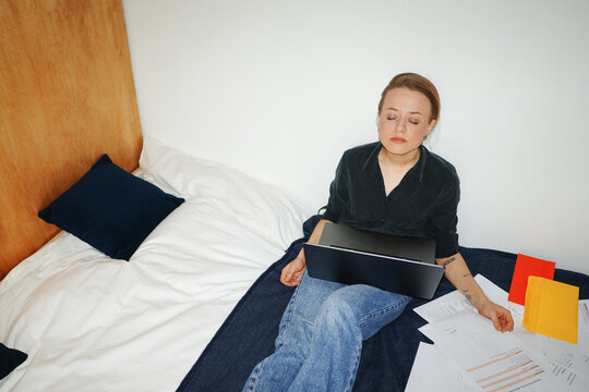 Person feeling overwhelmed by finance planning and paying bills