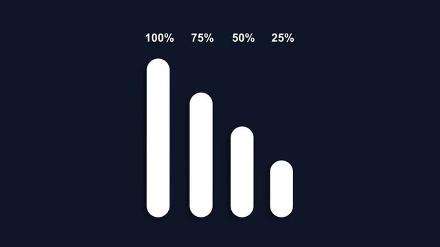 Minimalist bar chart animation created in After Effects with smooth motion and clean design. Perfect for data visualization, presentations, UI concepts, and modern motion graphics.