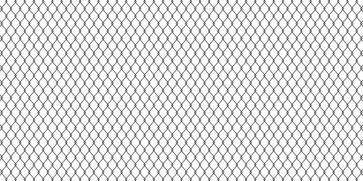 Wire net background. wire mesh fence. wire prison mesh texture. barrier net metal wall. vector illustration
