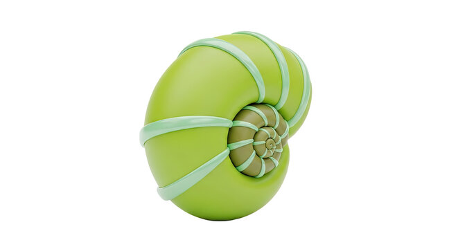 Stylized Nautilus Shell