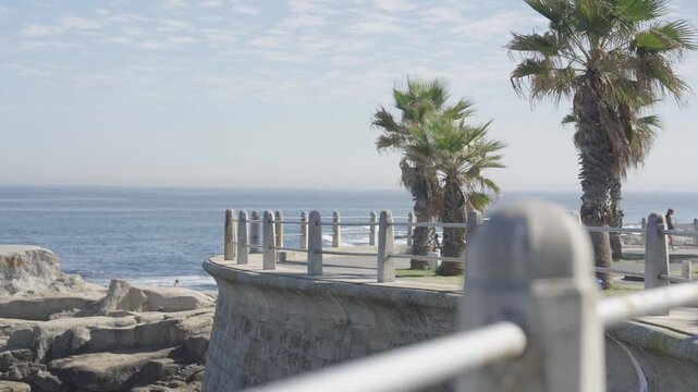 Sea Point Promenade on a sunny summer afternoon.