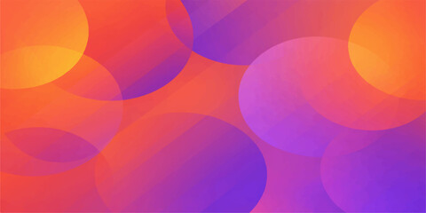 Obraz premium Colorful abstract circle bokeh background design with bright glowing light texture