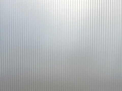 Translucent multiwall polycarbonate sheet for greenhouse wall texture