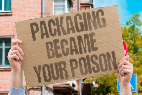 "Packaging Became Your Poison" Documented food science confirms plastic packaging leaches toxic chemical compounds into food contents. PLASTIC. TOXIC. REAL. FOOD. HEALTH.