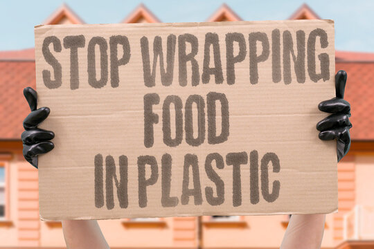 "Stop Wrapping Food In Plastic" Documented food safety confirms reducing plastic food packaging contact measurably lowers toxic compound exposure. PLASTIC. FOOD. REAL. HEALTH. TOXIC.