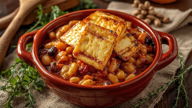 HALLOUMI BEAN STEW REMOVED