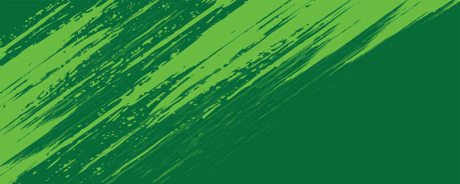 Abstract Green Grunge Brush Stroke Background for Racing and Esports