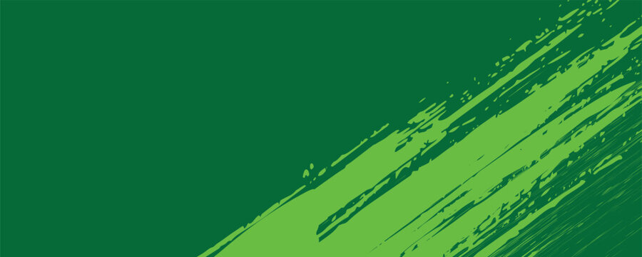 Abstract Green Grunge Brush Stroke Background for Racing and Esports