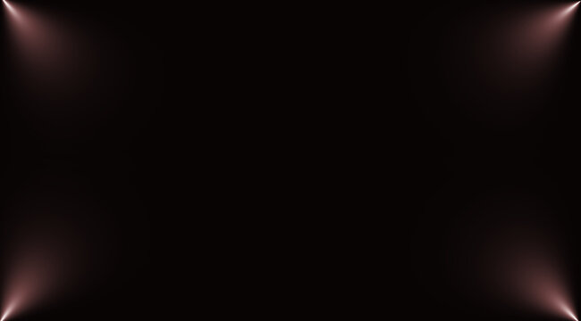 An abstract dark background with soft, subtle reddish-brown light rays emanating from all four corners, creating a gentle gradient effect perfect for text overlays or product presentations.