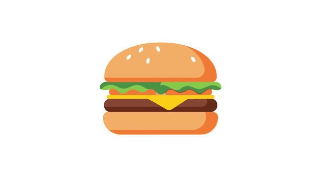 Illustration of a Hamburger.