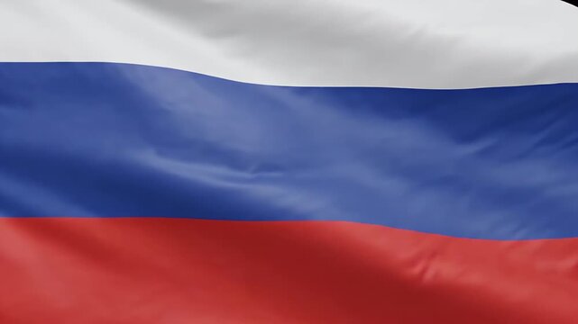 National Flag Waving in Dynamic Motion