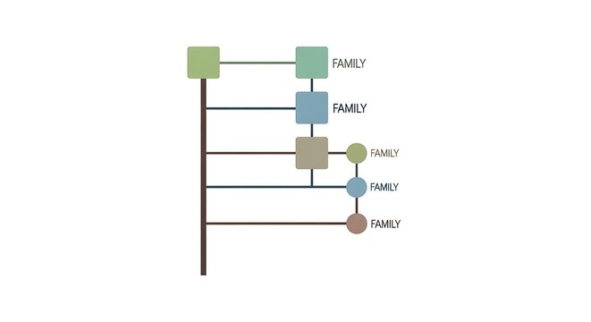 Family tree illustration