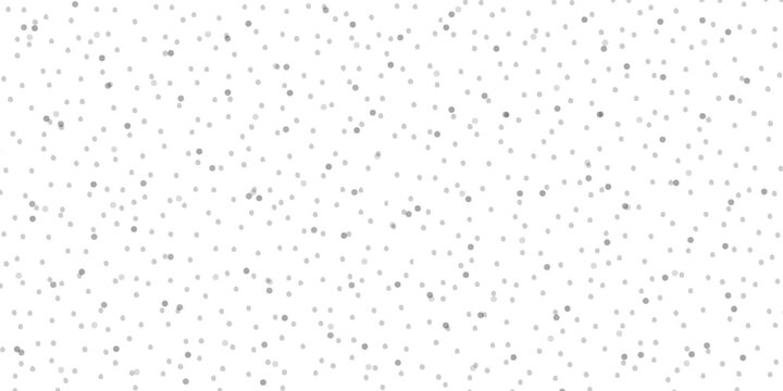 Seamless polka dot pattern. Vector pattern with black circles on white background.