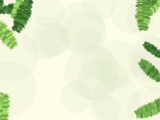 Palm Leaves Tropical Pattern Jungle Background © iushakovsky