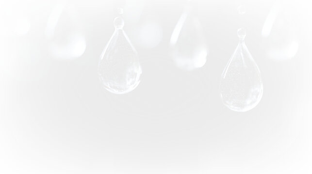 Droplets of water fall against contrasting backgrounds capturing moments of time and light near a water source