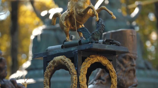 Art objects created by sculptor Zurab Tsereteli in the museum