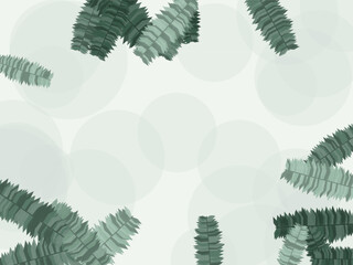Tropical Palm Leaf Summer Pattern Design © iushakovsky