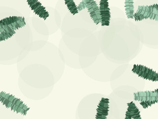 Palm Leaves Summer Vacation Pattern Background © iushakovsky