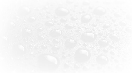 Obraz premium Water droplets on two contrasting backgrounds showcasing different light effects and surface textures