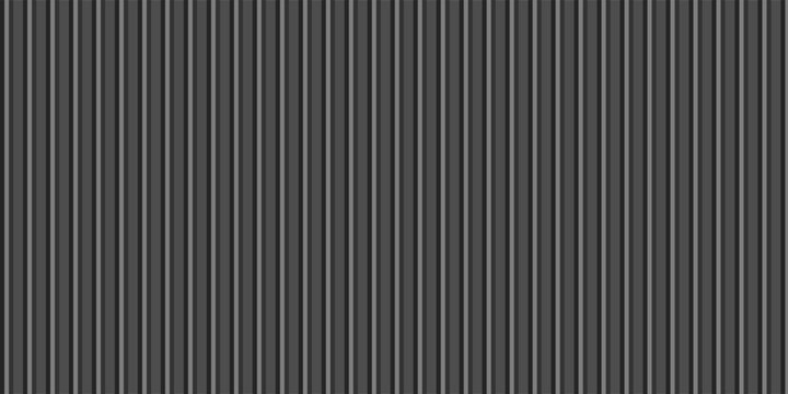 black sheet corrugated horizontal for roof, sheet grooved zinc board for background, galvanized iron for fences, walls, roofs, industrial cargo background