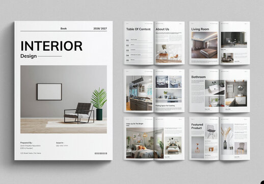 Interior Magazine Template
