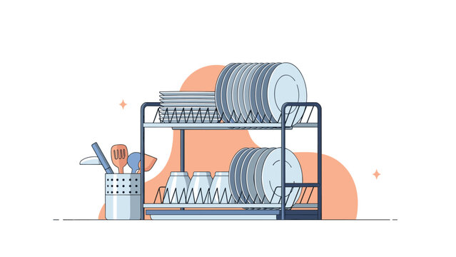 Dish Drying Rack Images – Browse 14,044 Stock Photos, Vectors, and ...