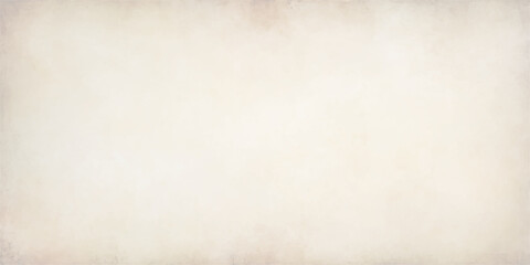 Obraz premium A blank antique parchment with a stained brown grunge texture provides an aged vintage paper background and ancient beige canvas surface for a retro design backdrop