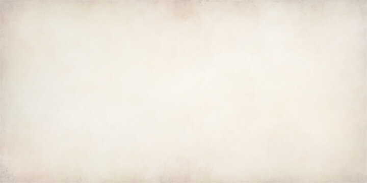 A blank antique parchment with a stained brown grunge texture provides an aged vintage paper background and ancient beige canvas surface for a retro design backdrop