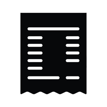Receipt Bill Document Finance Accounting