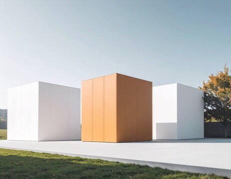 シンプルな四角のアート