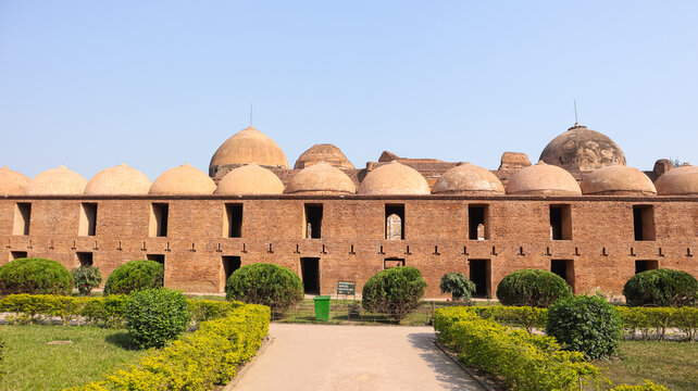 Famous Katra Masjid of Murshidabad, Cultural Landmark of West Bengal, India.