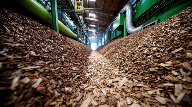 The biofuel production process converts biomass into fuel through fermentation, transesterification, or gasification, enabling renewable energy generation.
