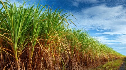 Naklejka premium Effective feedstock management optimizes crop selection, land use, and harvesting to improve biofuel production efficiency and environmental sustainability. 