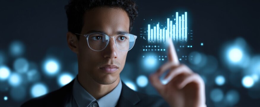 Market research and machine learning dance together as experts harness AI for business growth insights.