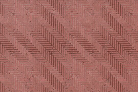 3d herringbone brick texture. urban concept. abstract background geometric paving pattern for architectural backdrop. advertising for exterior design. 3d render.
