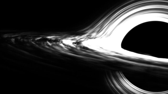 Deep Space Black Hole Cinematic VFX Loop