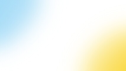 夏イメージの水色とオレンジのグラデーション背景 シンプルで爽やかな抽象素材 © mamemo