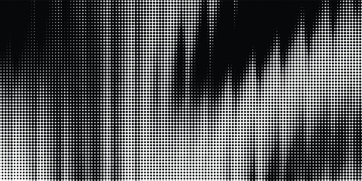 Halftone dotted abstract background. Grain gradient texture background with dots. Noise Stipple pointillism pattern. Sand  grain  grunge stipple effect. Abstract texture  vector illustration. modern
