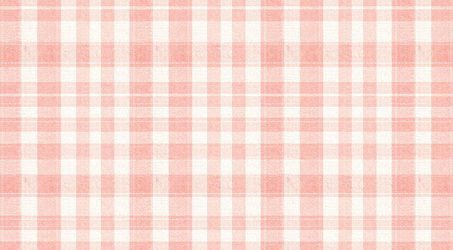 red gingham background