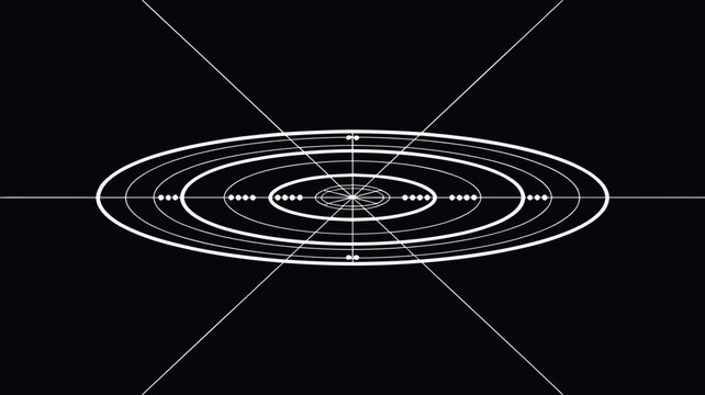 Concentric plasma containment rings &ndash; Great for deep tech research, atomic energy, or experimental science publications.