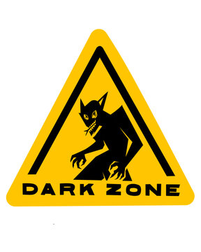Precauci&oacute;n DARK ZONE.