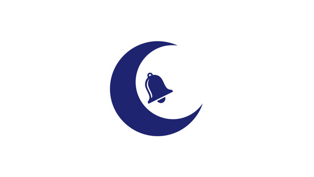 Crescent Moon with Bell Inside.