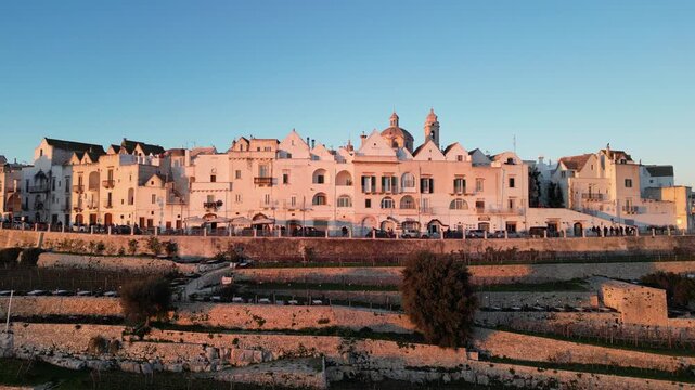 aerial view of Locorotondo, Puglia, Italy