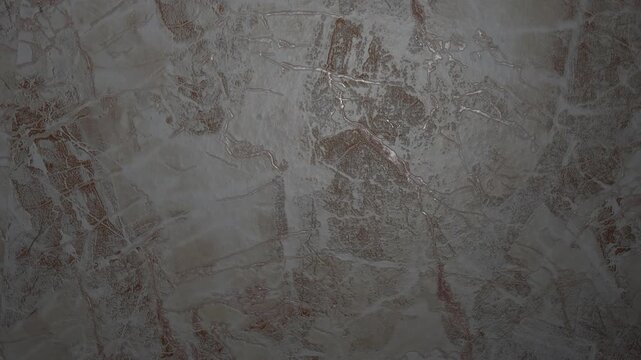 Abstract texture of decorative plaster wall with moving light.