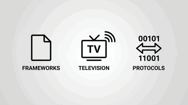 A diagram showing bluetooth wireless technology connections Vector